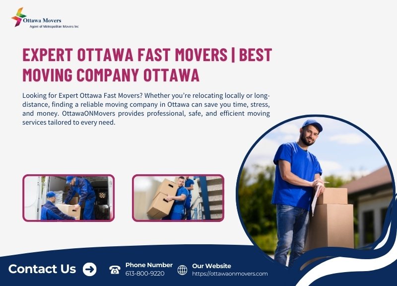 Expert Ottawa Fast Movers | Best Moving Company Ottawa