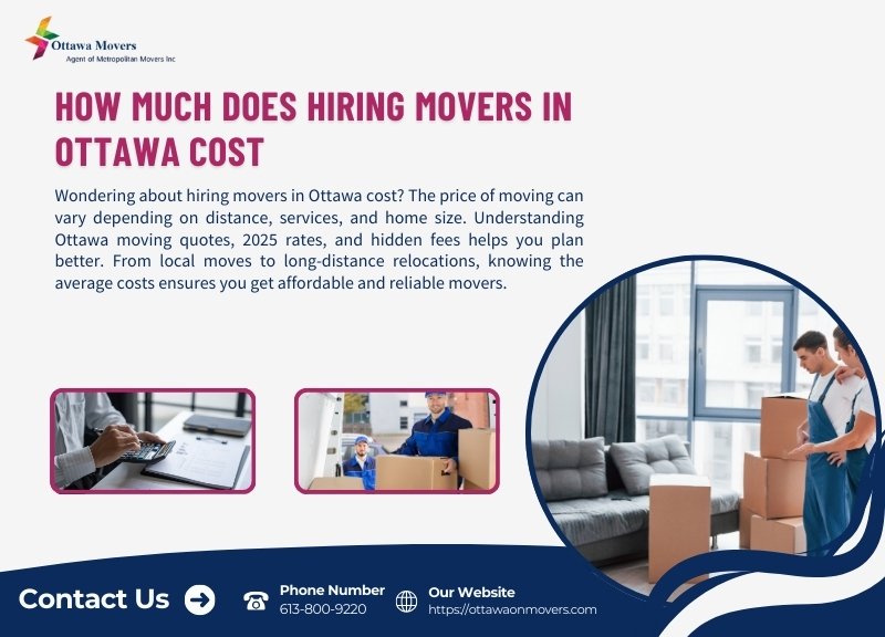 How Much Does Hiring Movers in Ottawa Cost