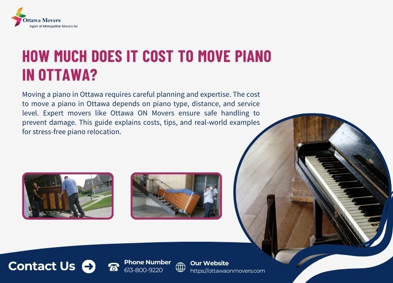 How Much Does It Cost to Move a Piano in Ottawa? 🎹