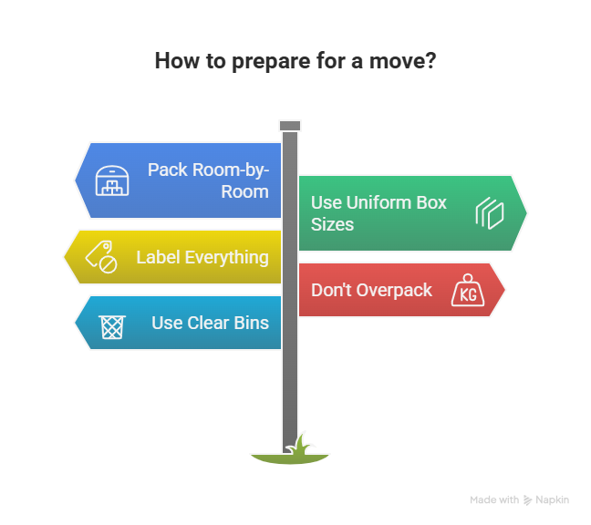 packing tips Ottawa movers