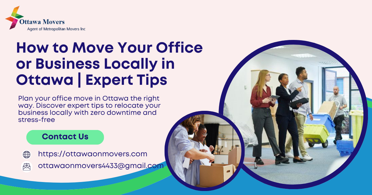 tips for moving office in ottawa