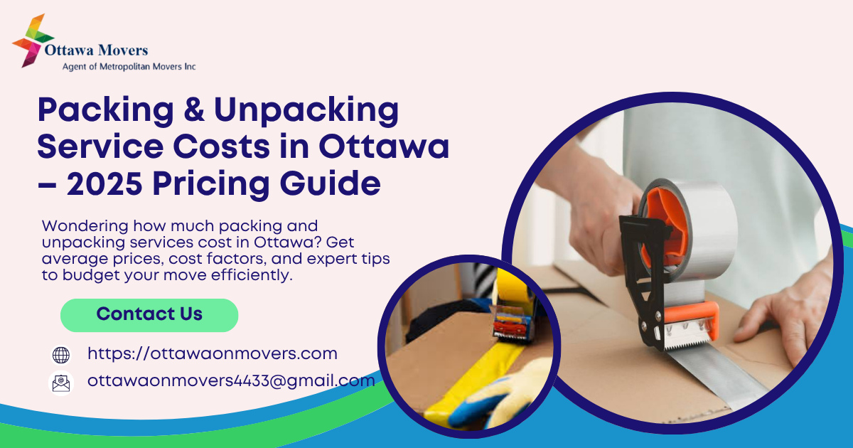 packing service cost Ottawa