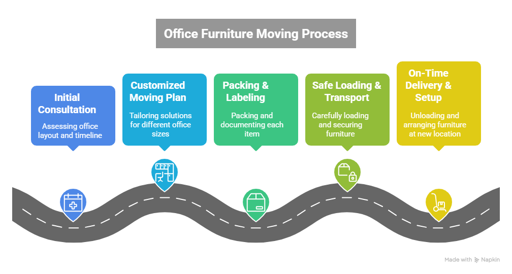 Office Furniture Moving Company in Ottawa
