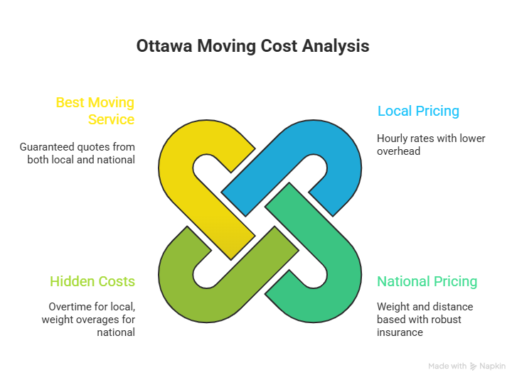 local movers vs national carriers Ottawa