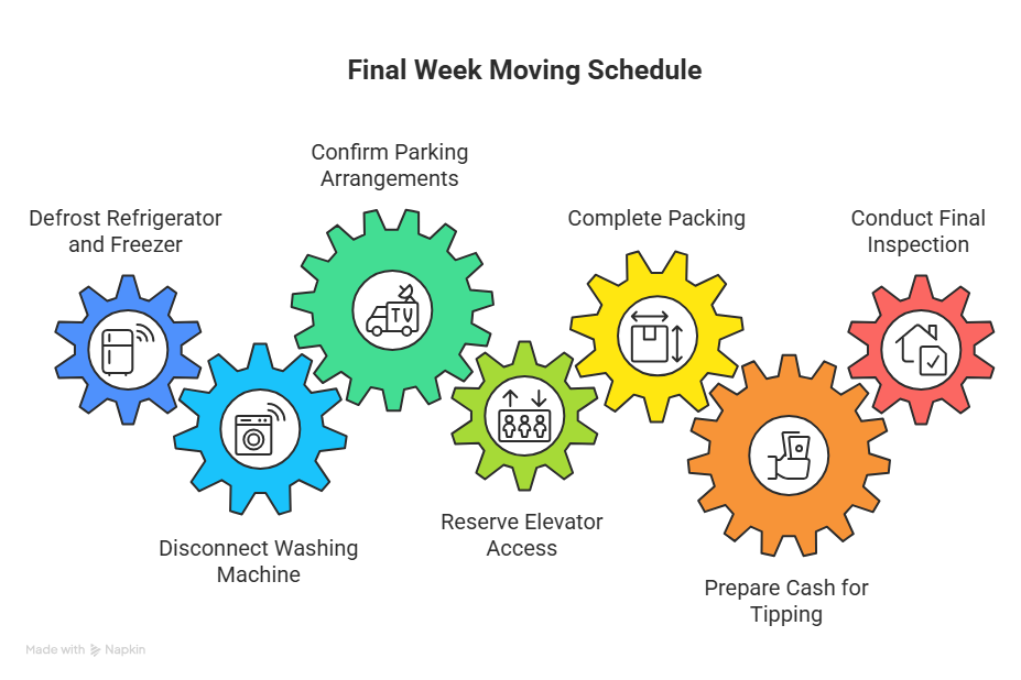 Ottawa long distance moving timeline