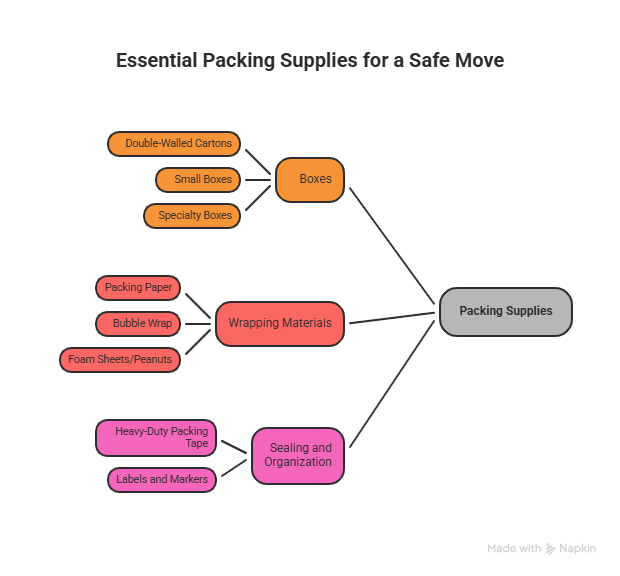 packing tips of long distance moveing ottawa