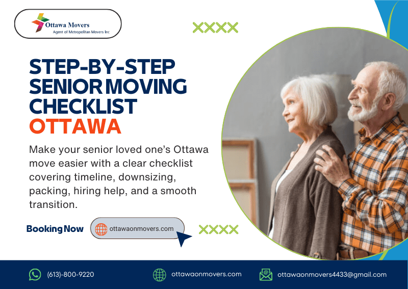 senior moving checklist Ottawa