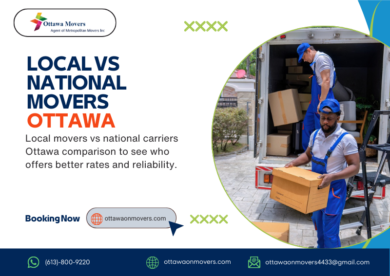 local movers vs national carriers Ottawa