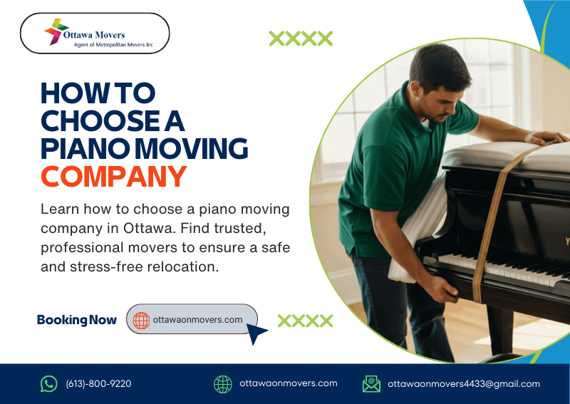 how to choose a piano moving company in Ottawa