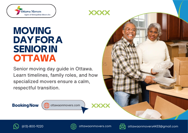 senior moving day Ottawa