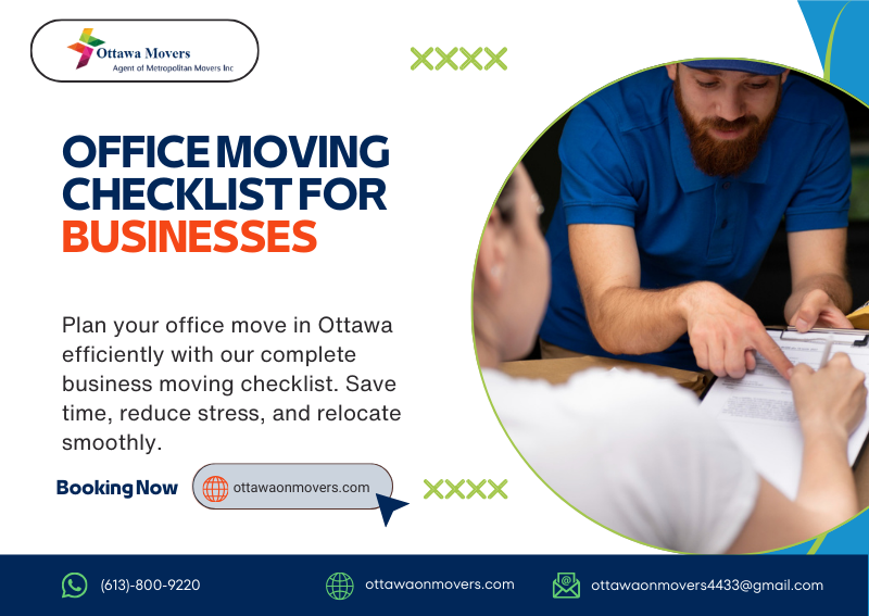 Office Moving Checklist for Businesses