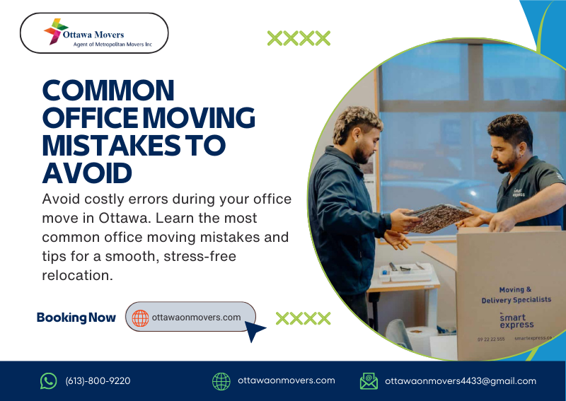 Common Office Moving Mistakes