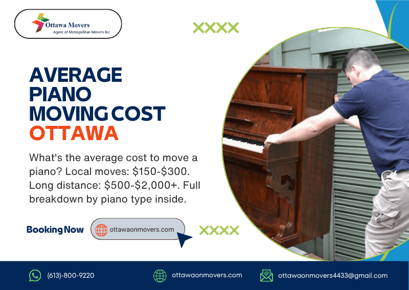 average piano moving cost