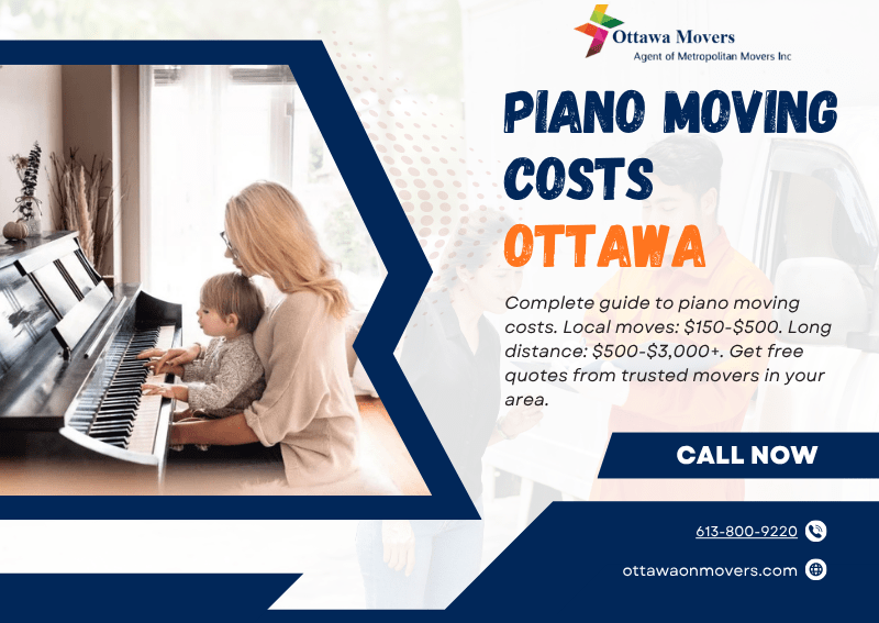 piano moving costs Ottawa
