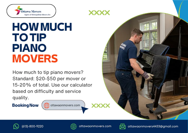 how much to tip piano movers