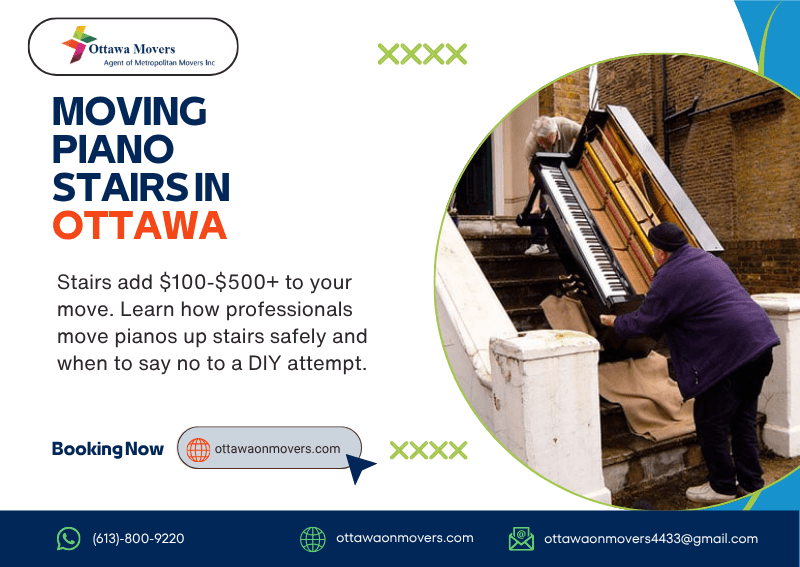 moving piano stairs