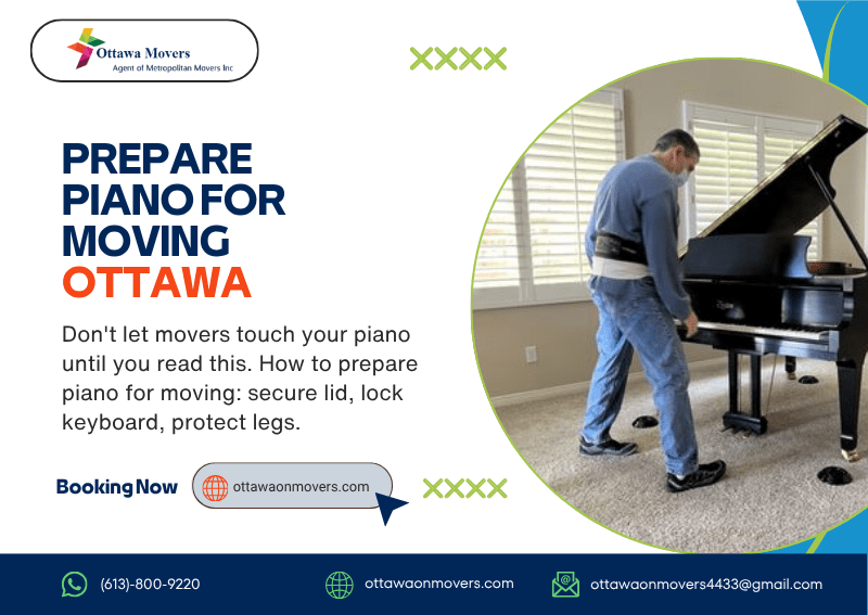 prepare piano for moving