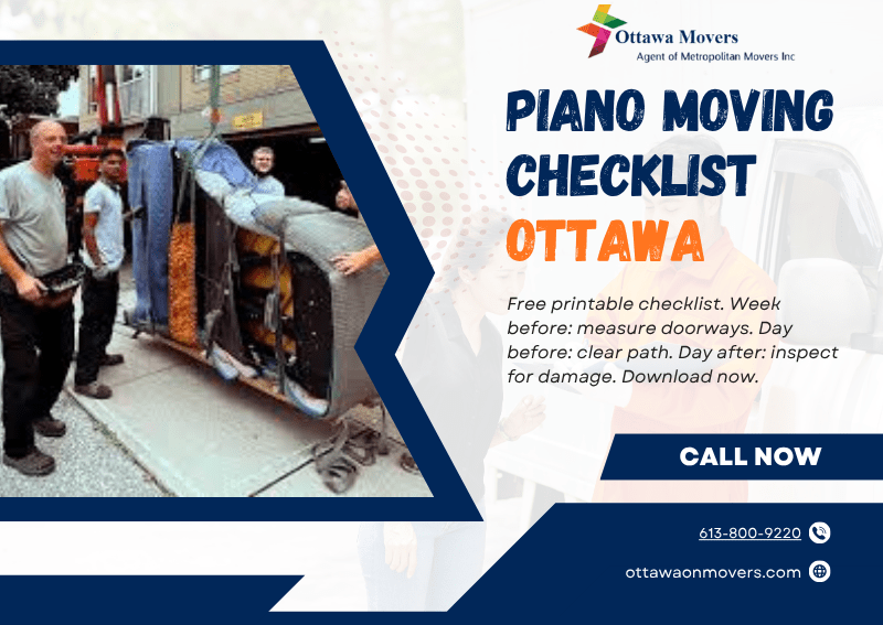 piano moving checklist